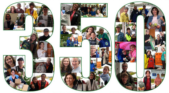 Shared Earth Network and 350.org - what a combination!